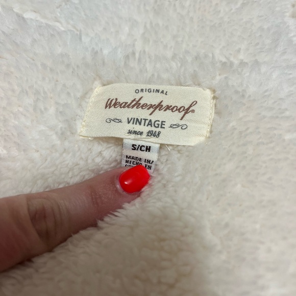 Weatherproof Vintage Sherpa Vest, size Small. - Picture 7 of 7